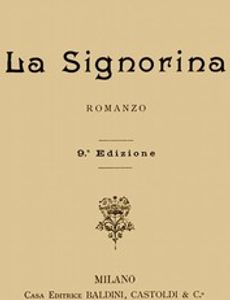 La Signorina: Romanzo