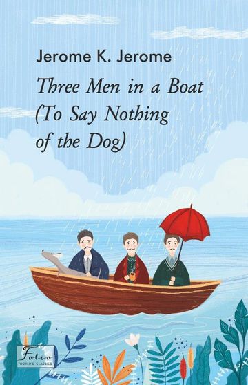 Обкладинка електронної книги «Three Men in a Boat (To Say Nothing of the Dog)»