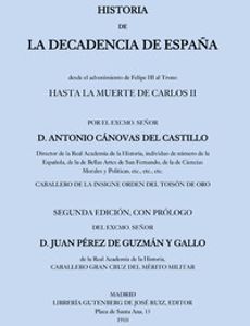 Historia de la decadencia de España